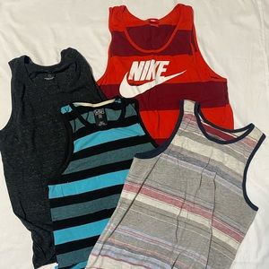 Lot of four tank tops- size M small